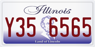 IL license plate Y356565