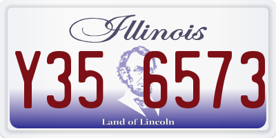 IL license plate Y356573