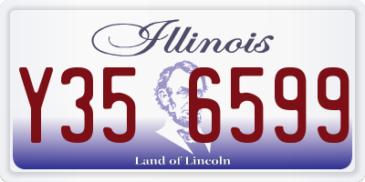 IL license plate Y356599