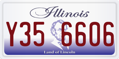 IL license plate Y356606