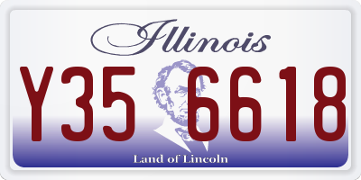 IL license plate Y356618