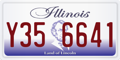 IL license plate Y356641
