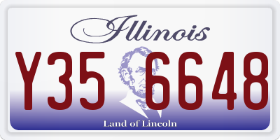 IL license plate Y356648