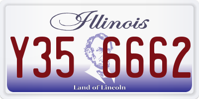 IL license plate Y356662