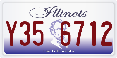 IL license plate Y356712