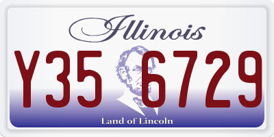 IL license plate Y356729