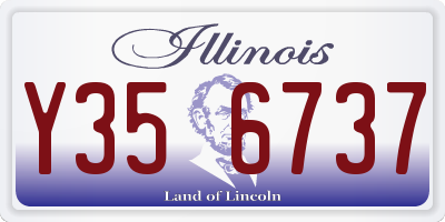 IL license plate Y356737