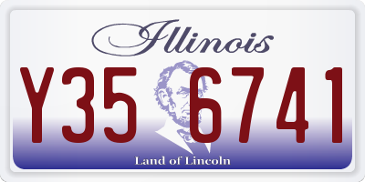 IL license plate Y356741