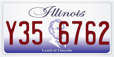 IL license plate Y356762