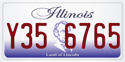 IL license plate Y356765