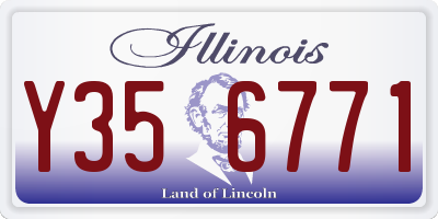 IL license plate Y356771