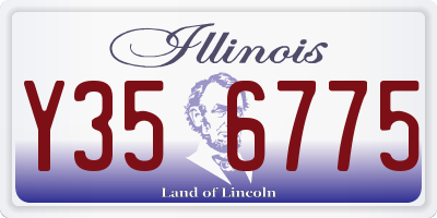 IL license plate Y356775