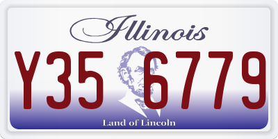 IL license plate Y356779