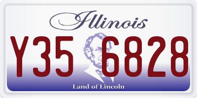 IL license plate Y356828
