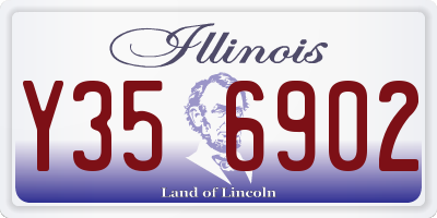 IL license plate Y356902