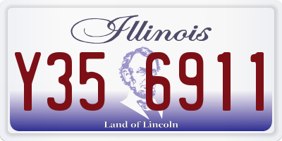 IL license plate Y356911