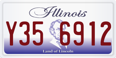 IL license plate Y356912