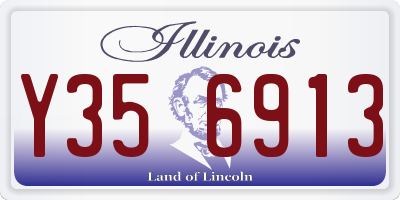 IL license plate Y356913