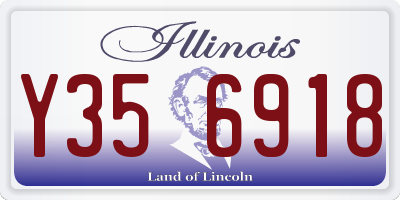 IL license plate Y356918