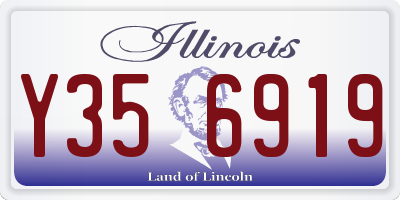IL license plate Y356919