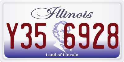 IL license plate Y356928