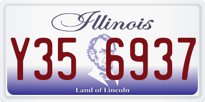 IL license plate Y356937