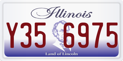 IL license plate Y356975