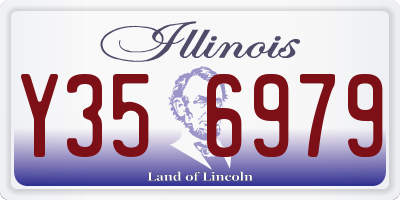 IL license plate Y356979