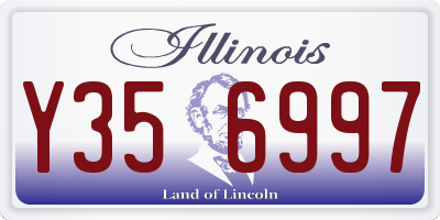 IL license plate Y356997