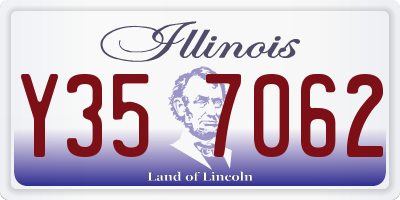 IL license plate Y357062