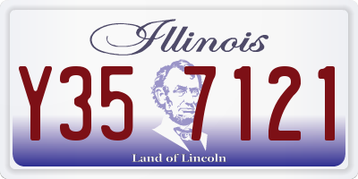IL license plate Y357121