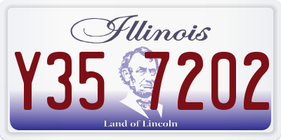 IL license plate Y357202