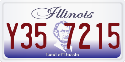 IL license plate Y357215