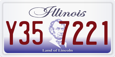 IL license plate Y357221