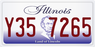 IL license plate Y357265