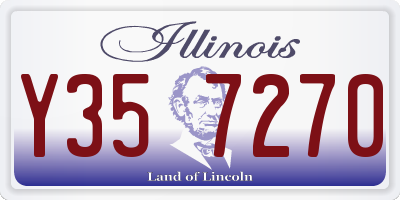 IL license plate Y357270