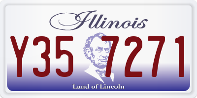 IL license plate Y357271