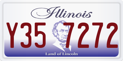 IL license plate Y357272
