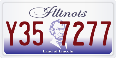 IL license plate Y357277