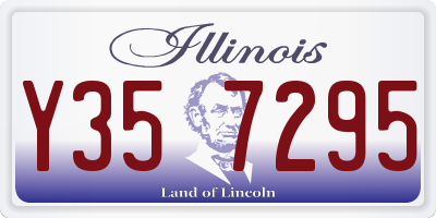 IL license plate Y357295