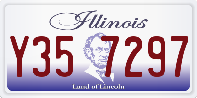 IL license plate Y357297