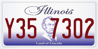 IL license plate Y357302