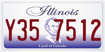 IL license plate Y357512