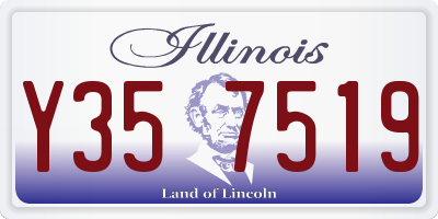 IL license plate Y357519