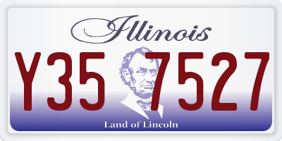 IL license plate Y357527