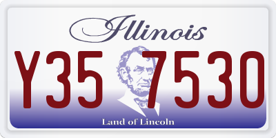 IL license plate Y357530