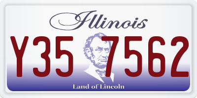 IL license plate Y357562