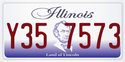 IL license plate Y357573