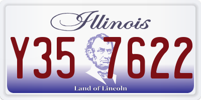 IL license plate Y357622