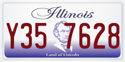 IL license plate Y357628